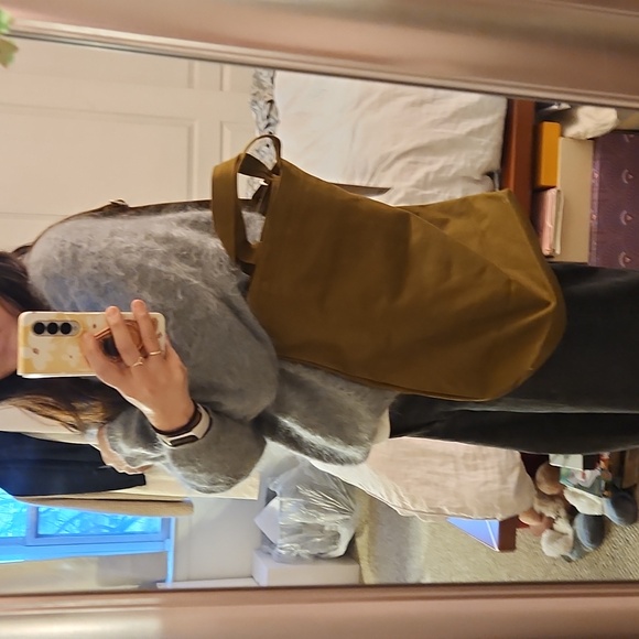 BAGGU Olive Green Tote Bag - Picture 6 of 10